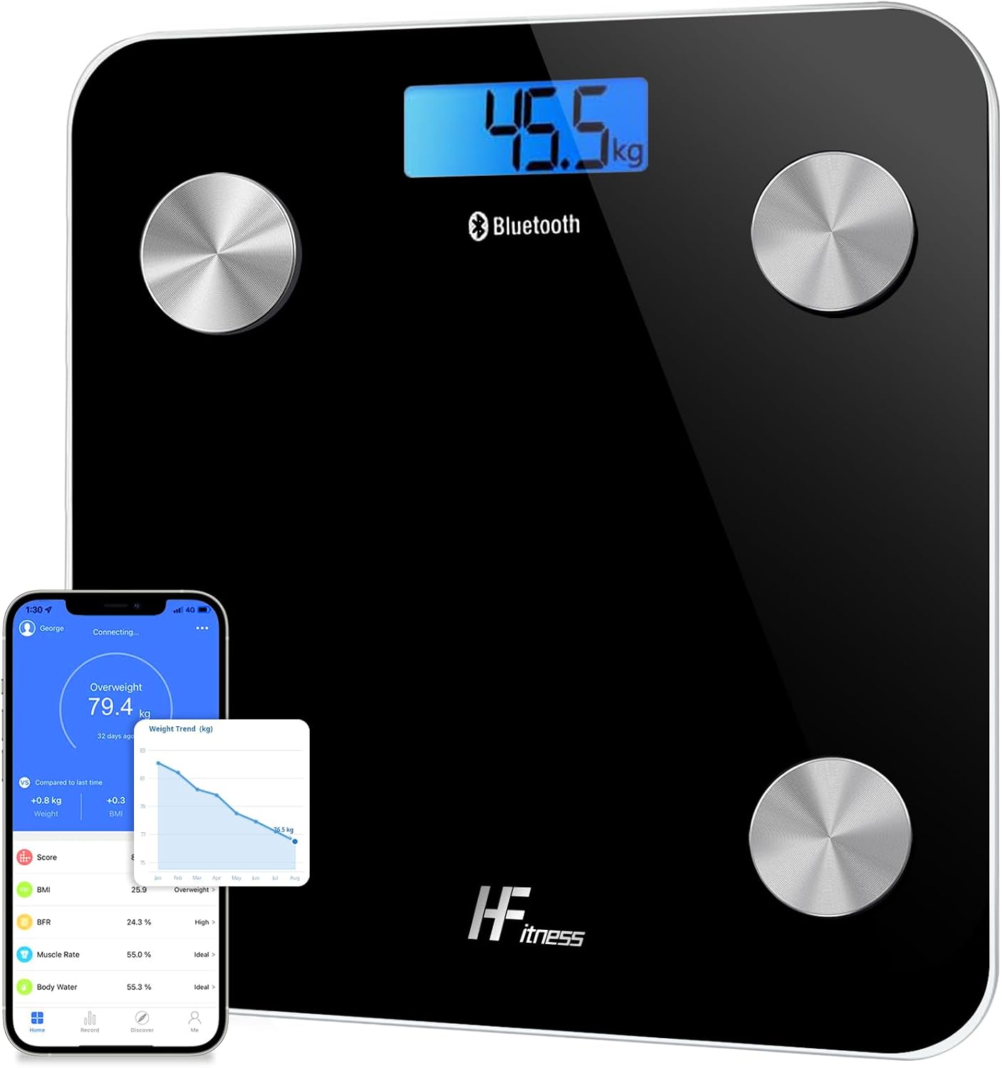 Thumbnail 6 de HomeFashion HFitness 19x Body Composition Scale review