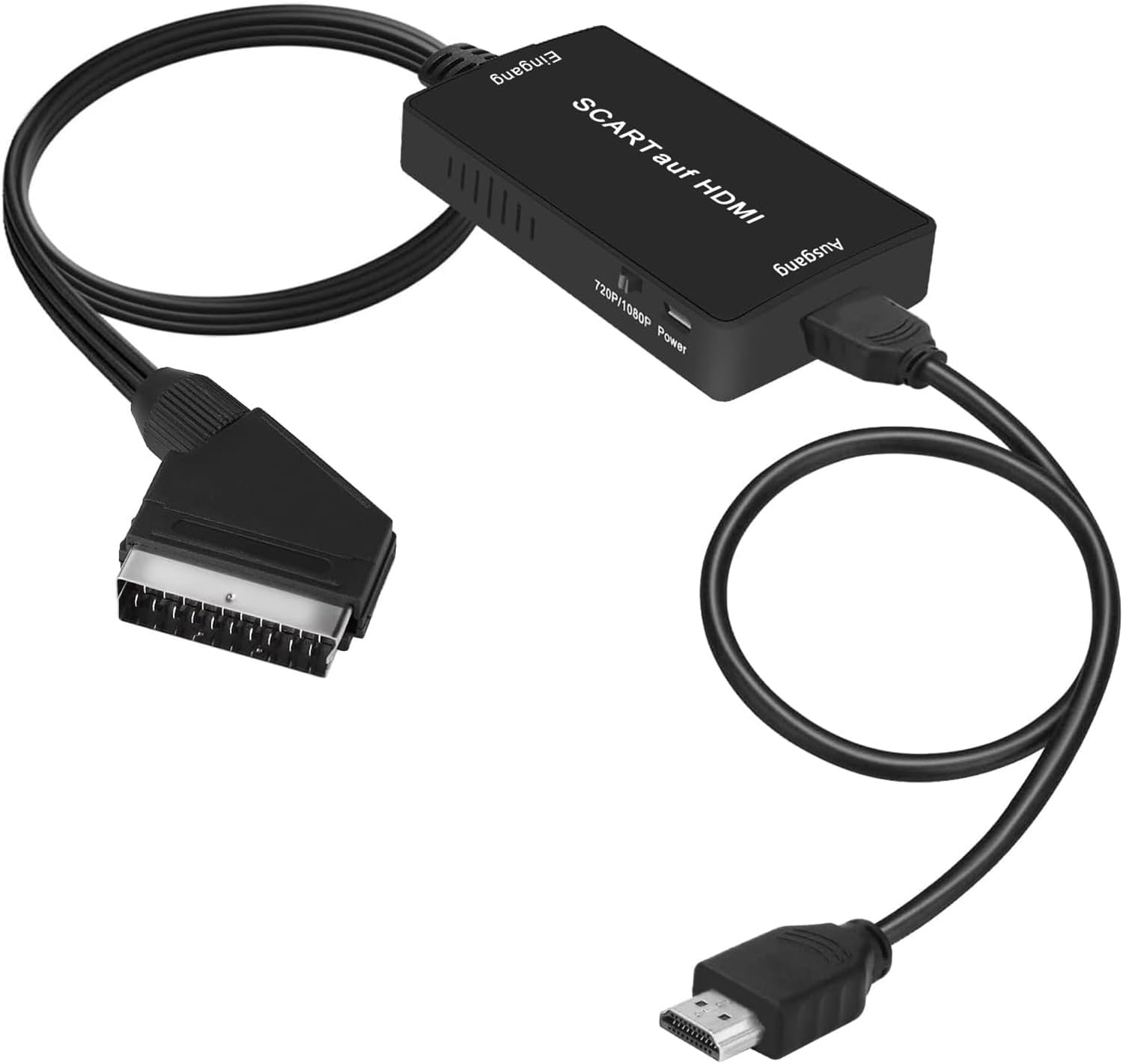 Detalle de uhddadi Scart auf HDMI Konverter 1080P