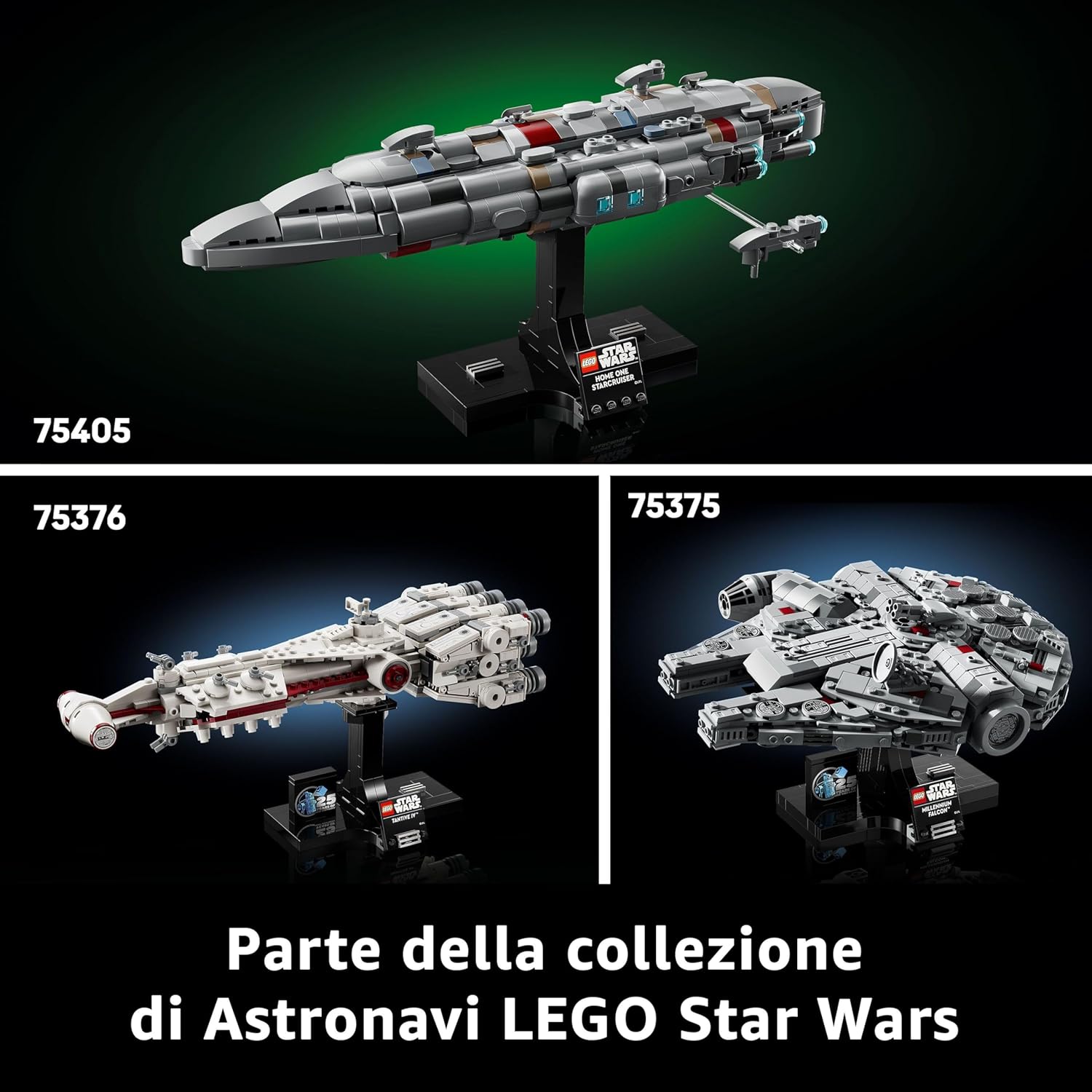 Thumbnail 6 de LEGO Star Wars 75404 Nave d'Assalto Classe Acclamator – Modellino da Esposizione da Collezione