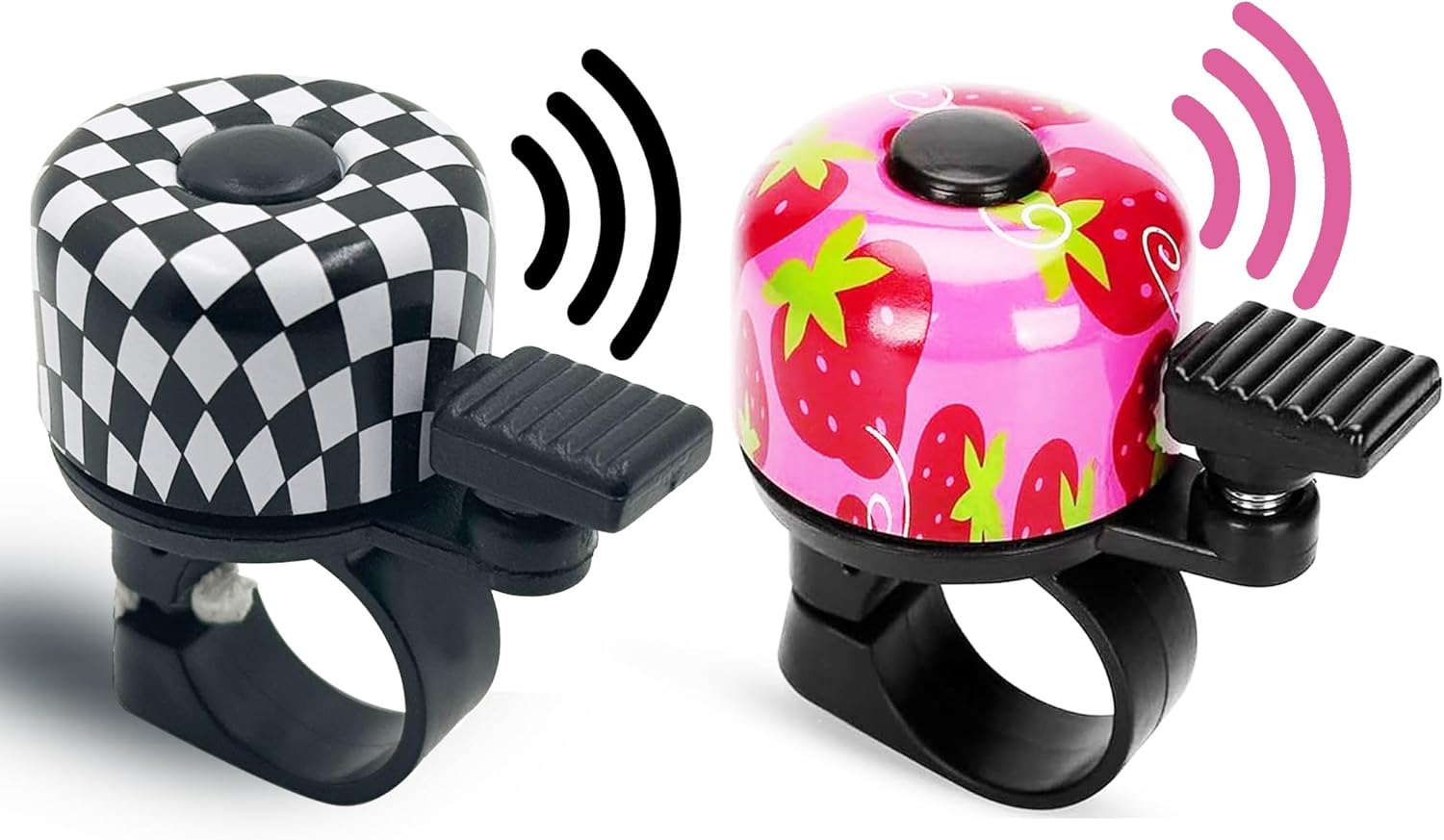 Thumbnail 5 de laeeyin Mini Fahrradklingel – lauter Knacksound (120 dB) für MTB, Rennrad und Alltagsradeln