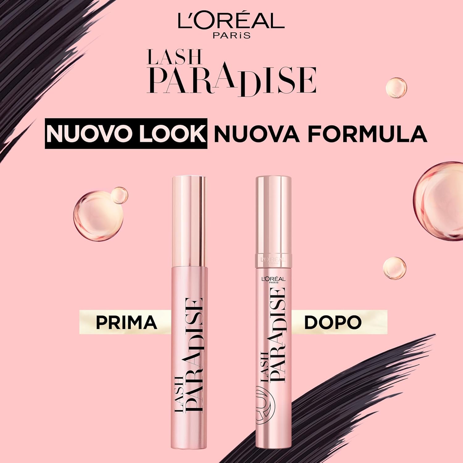 Thumbnail 6 de L'Oréal Paris Lash Paradise Mascara Volumizzante e Allungante – Nero, 6,4 ml