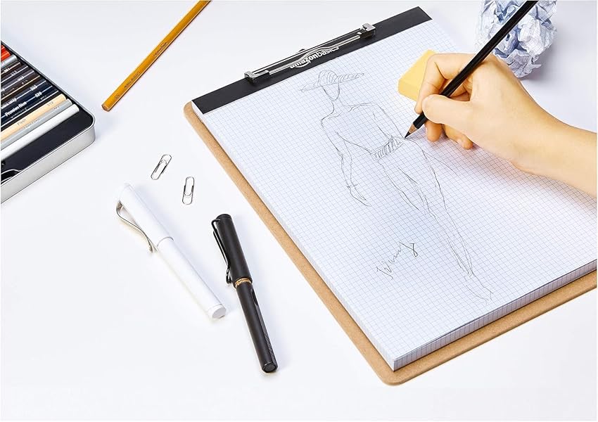 Thumbnail 5 de Amazon Basics Portapapeles Rígido Marrón - Pack de 6 📋