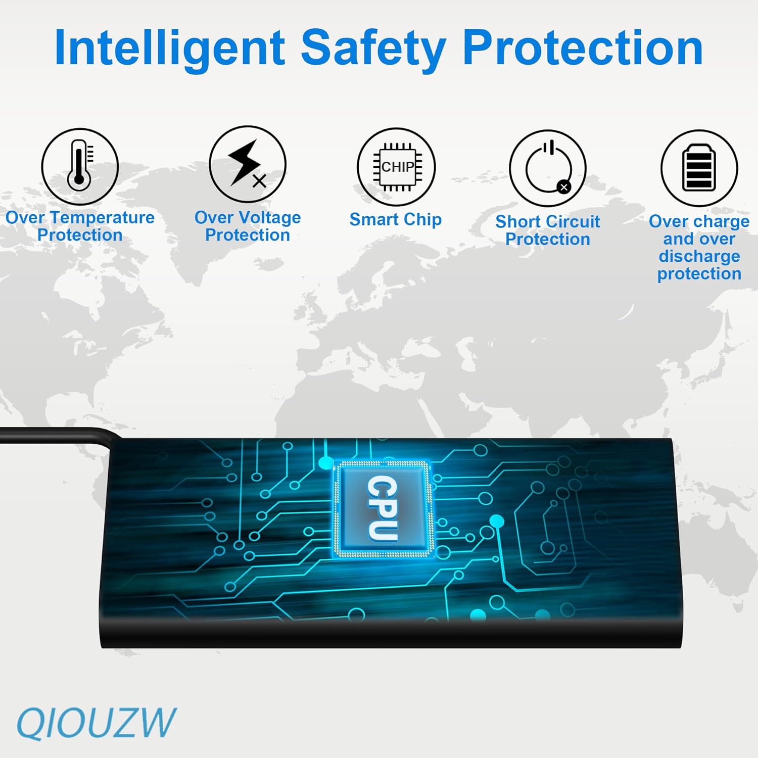 Thumbnail 4 de QIOUZW New Slim 65W USB C Laptop Charger