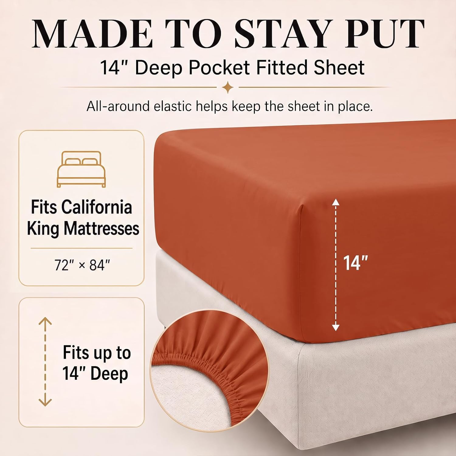 Detalle 1 de CozyLux Comforter Set, California King