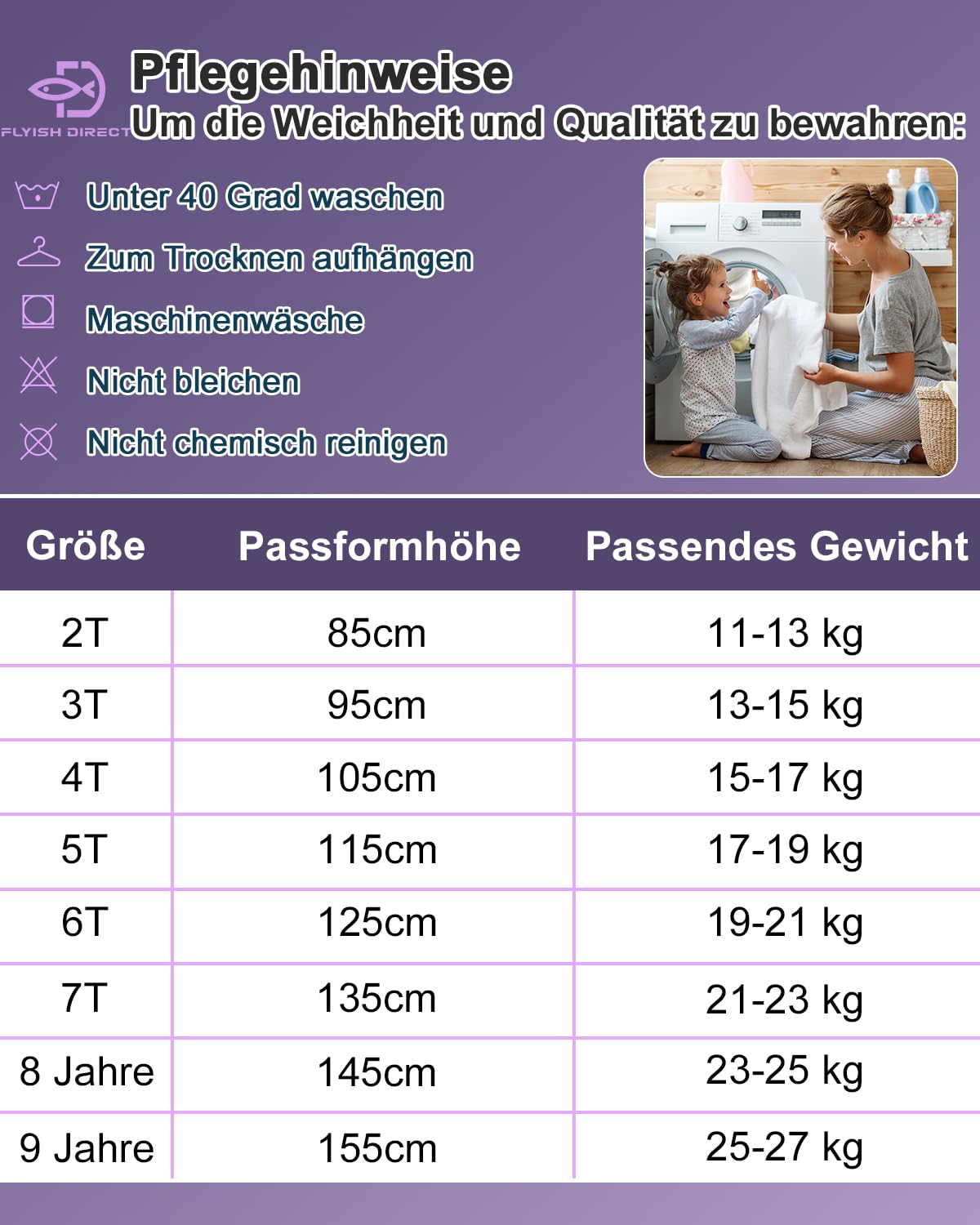 Thumbnail 5 de FLYISH DIRECT Baby Töpfchen Trainingshose 2T–9T