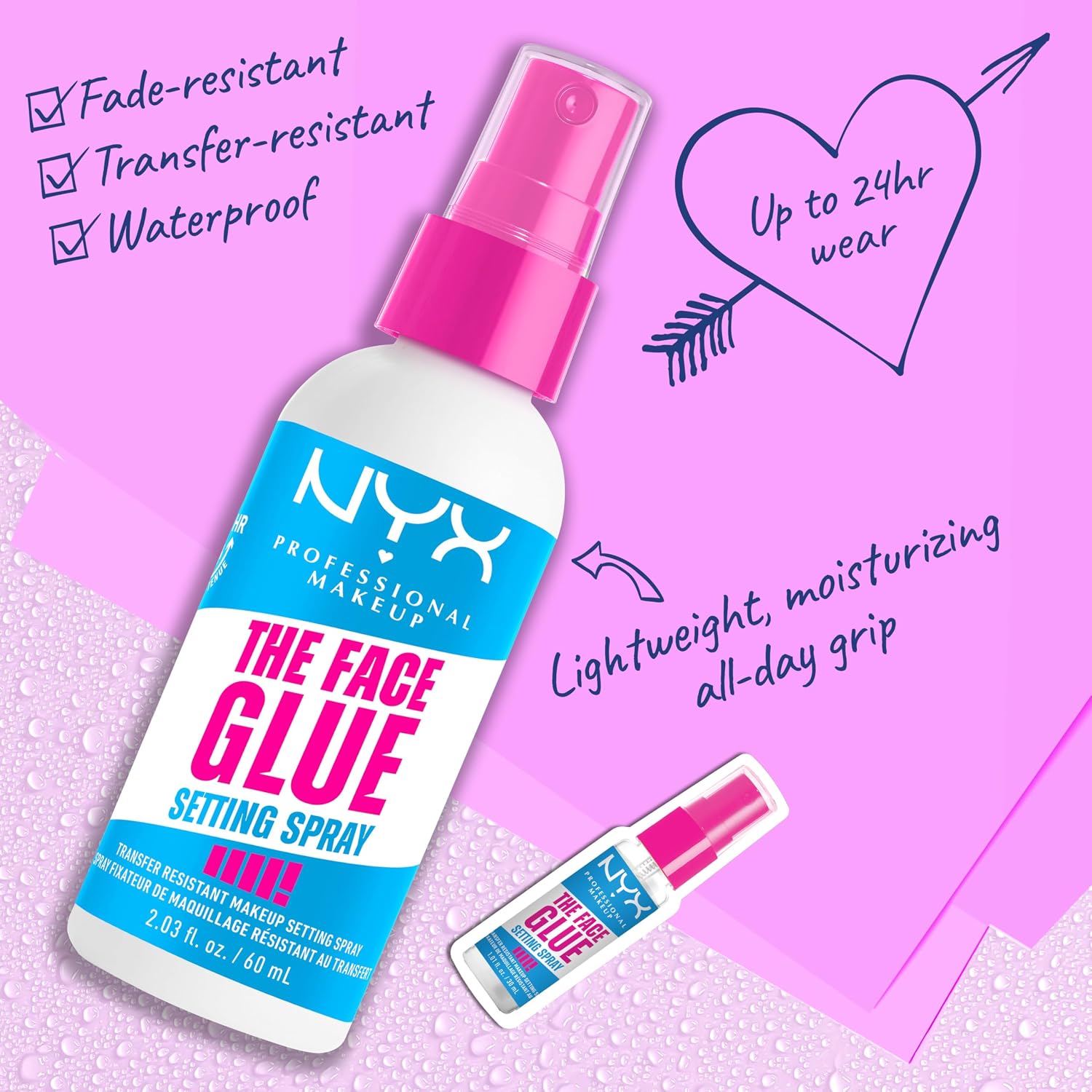 Thumbnail 1 de NYX Professional Makeup Spray Fissante 60 ml 💄