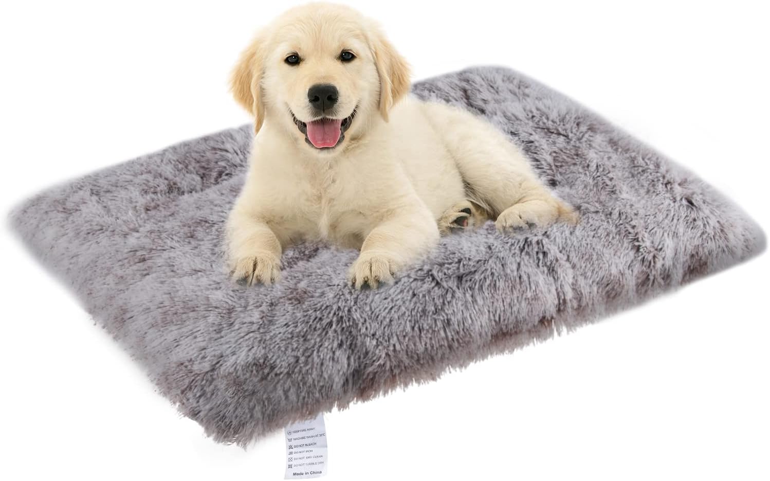 Thumbnail 6 de Moistu Dog Bed Large Crate Mattress (91x61cm) – Waterproof, non-slip base, 8cm thick memory-foam support, machine washable