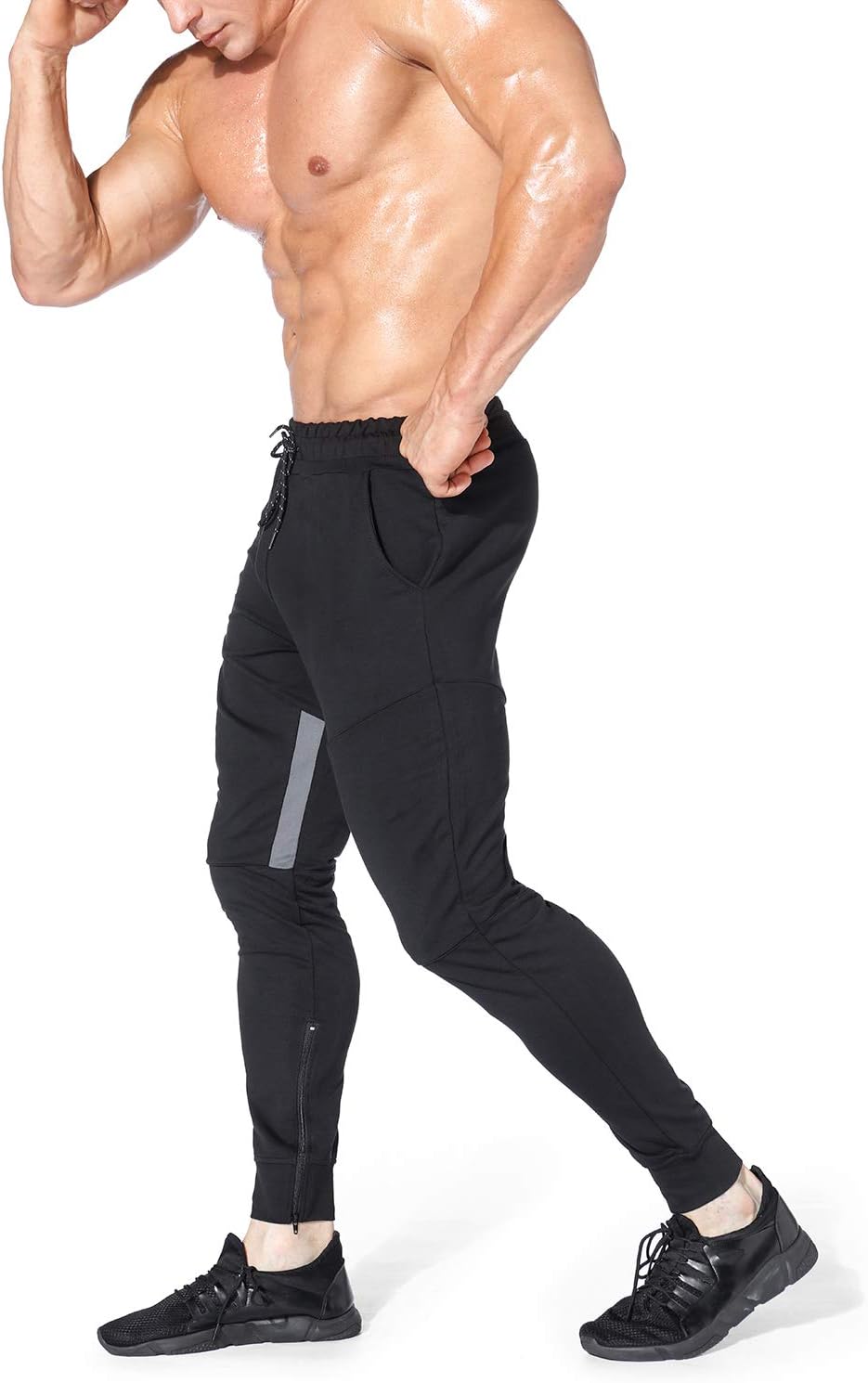 Detalle de BROKIG Men's Joggers Cotton Blend