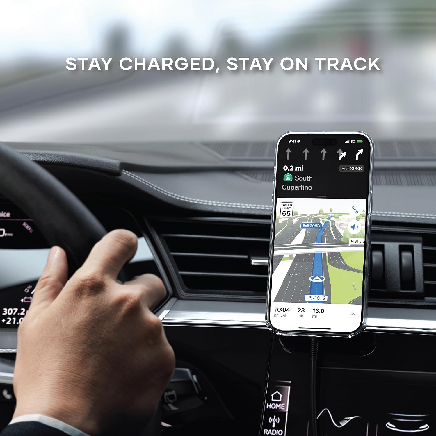 Thumbnail 6 de SATECHI Chargeur voiture sans fil Qi2 15 W avec support magnétique pour aérateurs