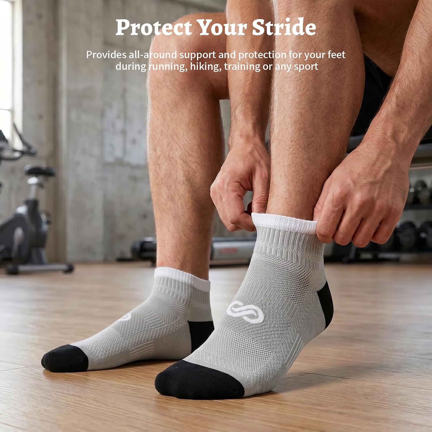 Detalle 2 de PAPLUS Ankle Compression Sock 15-20 mmHg