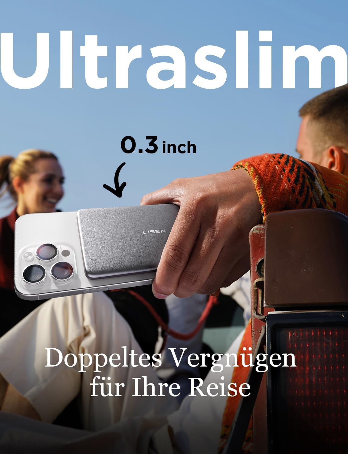 Thumbnail 3 de LISEN MagSafe Slim Powerbank 5000mAh