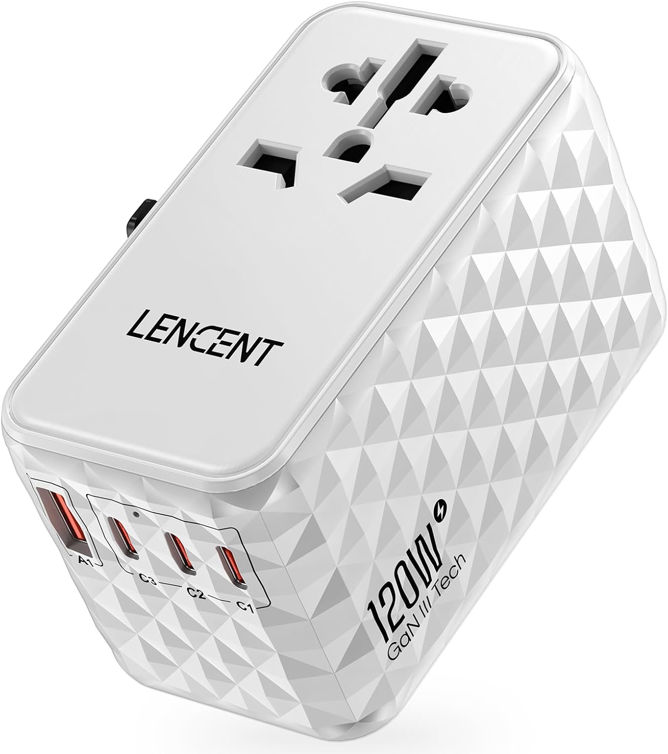 Detalle de LENCENT 120W Reiseadapter Weltweit