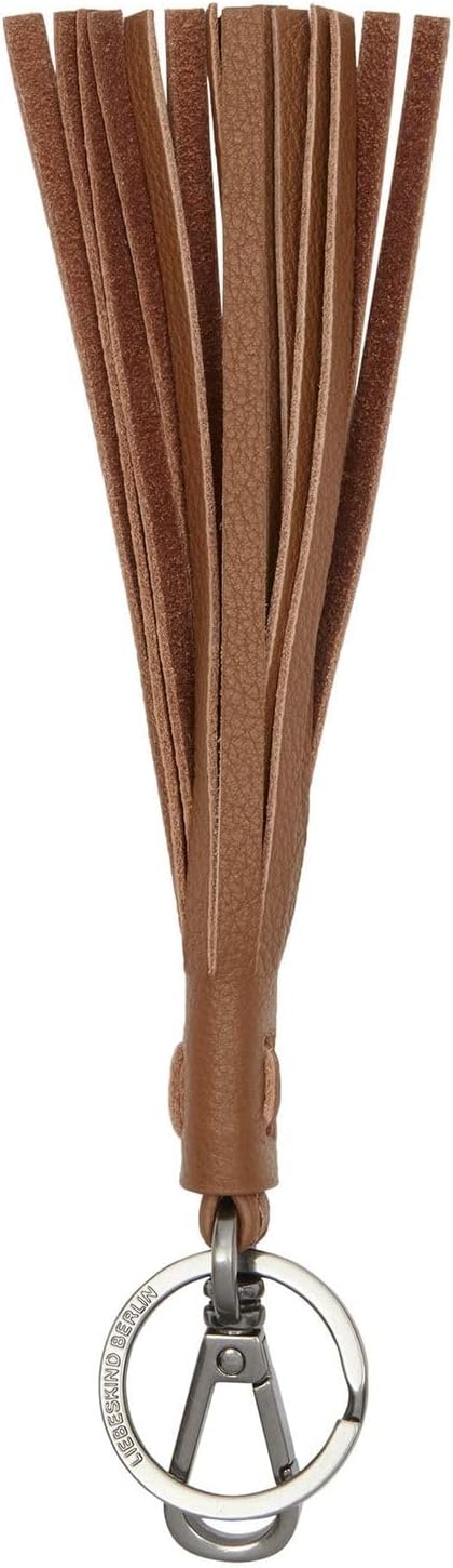 Detalle 2 de LIEBESKIND Damen Short Keyring Harris Pendant – Leder-Schlüsselanhänger im Geschenkkarton (1er Pack)