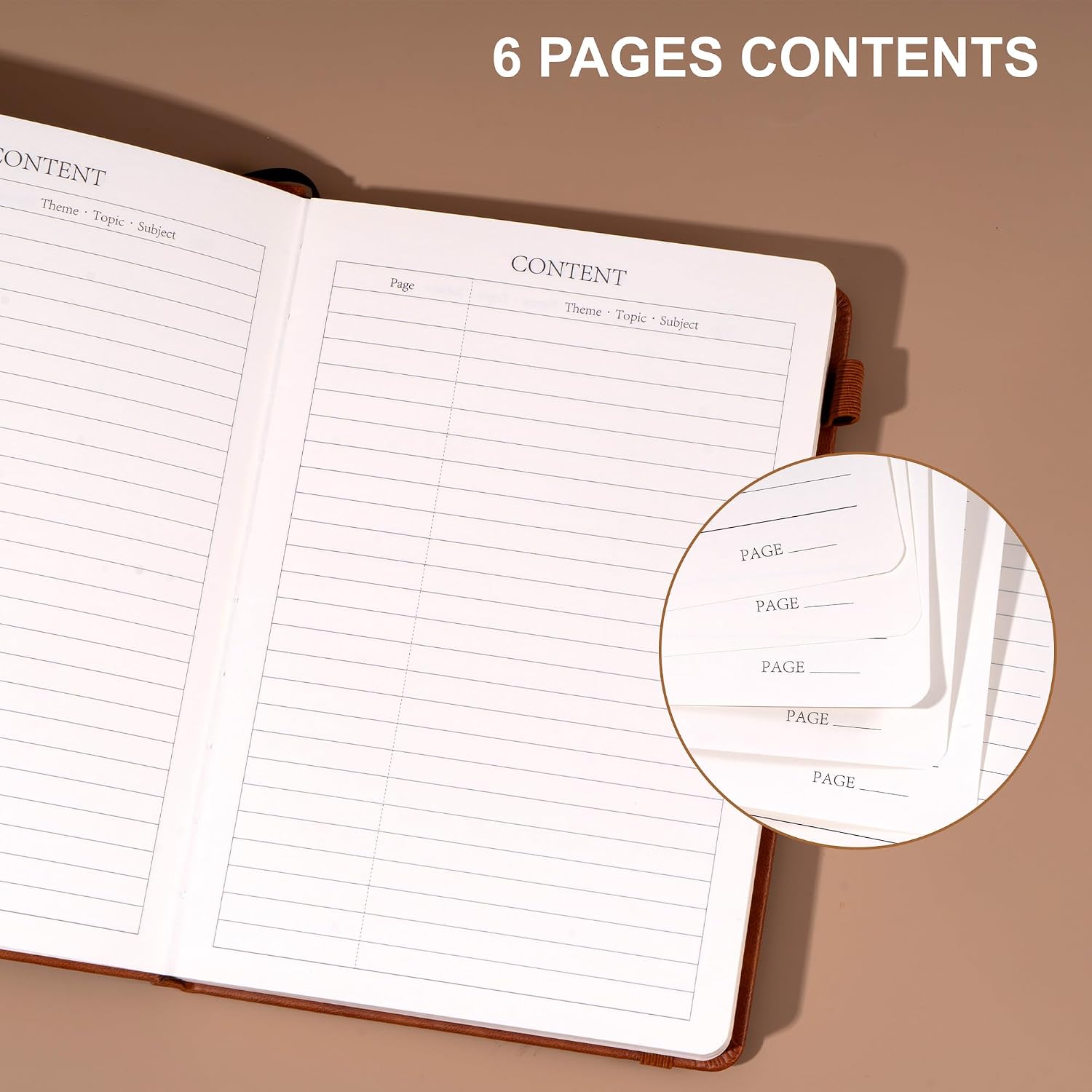 Detalle 1 de CAGIE Journal Notebook A5