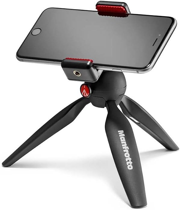 Thumbnail 1 de Manfrotto PIXI Mini Treppiede con clamp universale per smartphone MKPIXICLMII-BK, nero