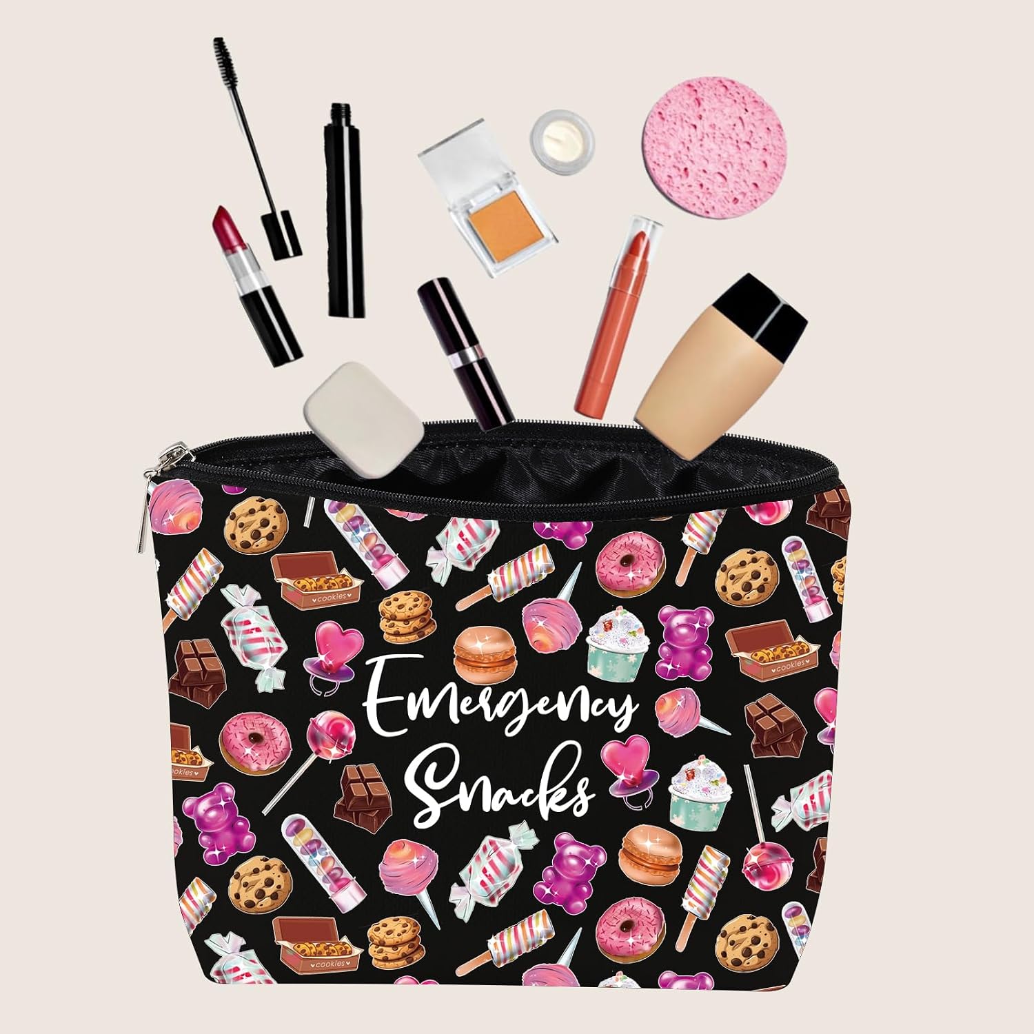 Detalle de JXGZSO Reusable Snack Pouch, Polyester