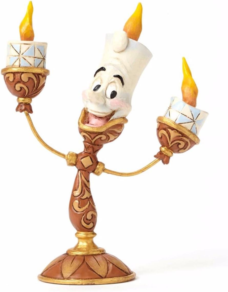 Detalle de Enesco 4049620 Disney Traditions Ooh La La Lumiere Resin Figure