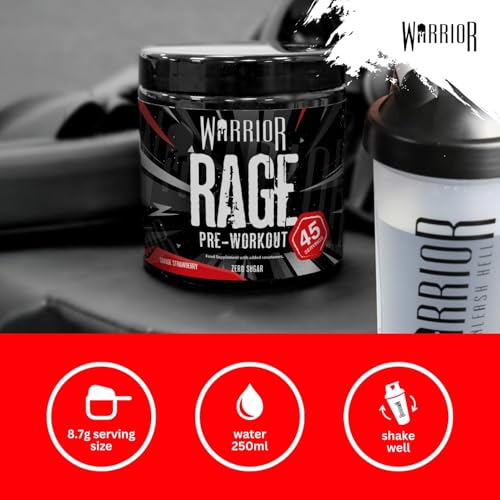 Thumbnail 5 de Warrior Rage Pre Workout Powder 392g: High-Strength Energy for Intense Sessions