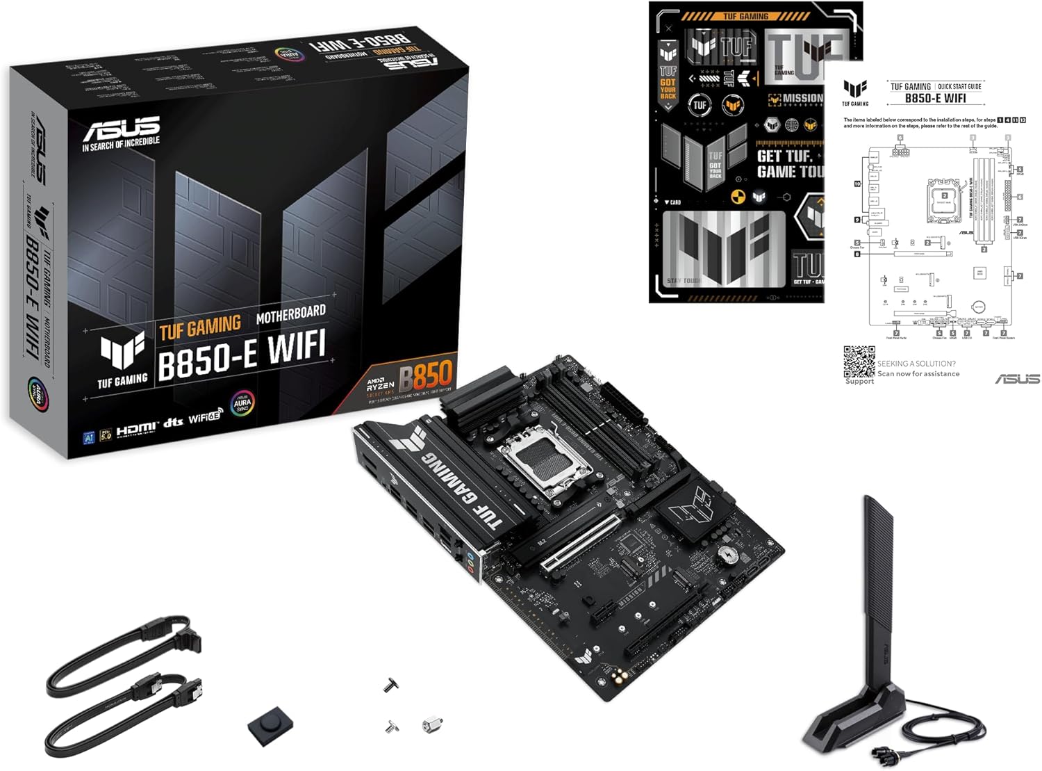 Thumbnail 6 de ASUS TUF Gaming B850-E Mainboard für AMD AM5 (Sockel AM5, Ryzen 9000) mit WiFi 6E, PCIe 5.0 und M.2