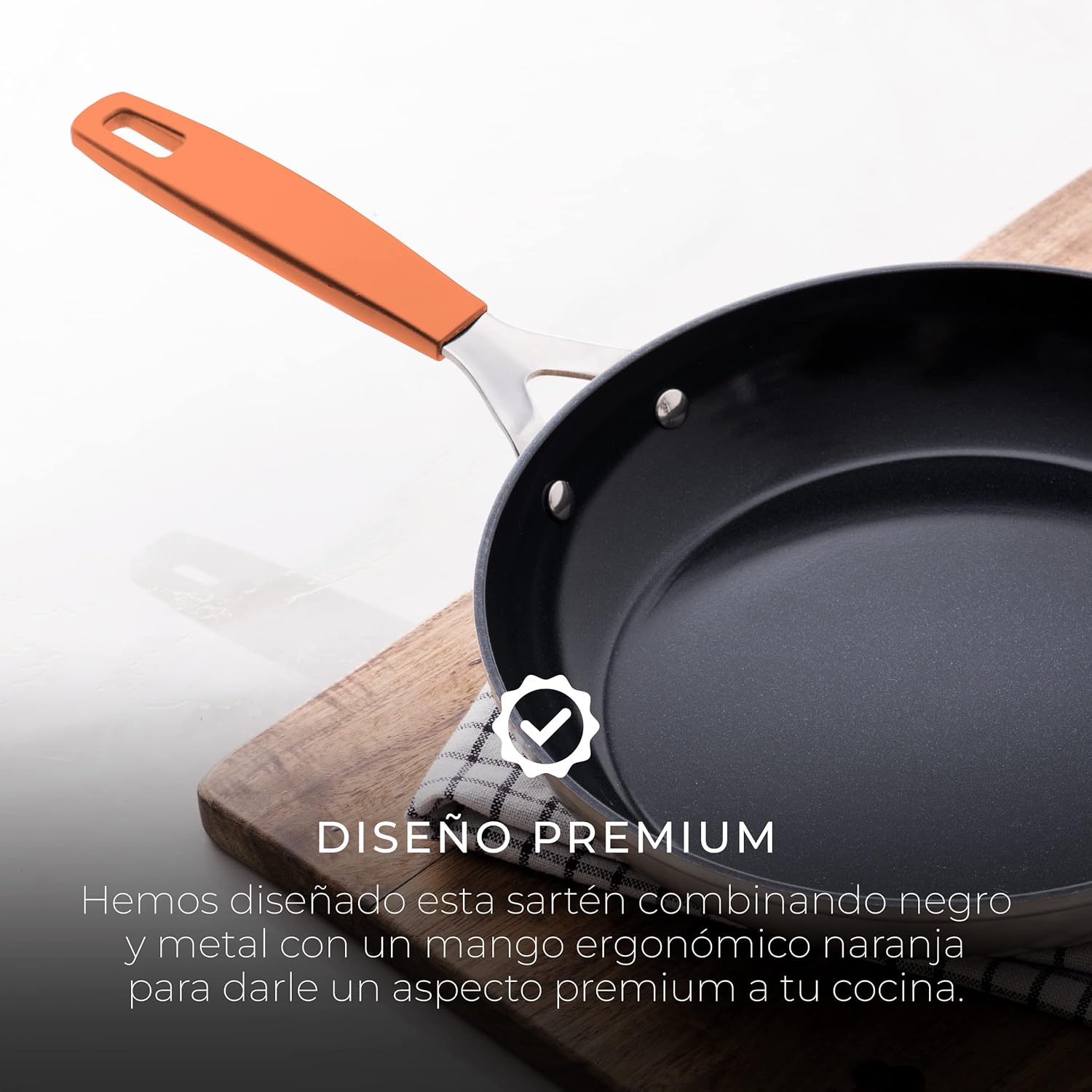 Thumbnail 6 de San Ignacio Compact Sartén 20cm 🍳, Inducción, Aluminio Forjado