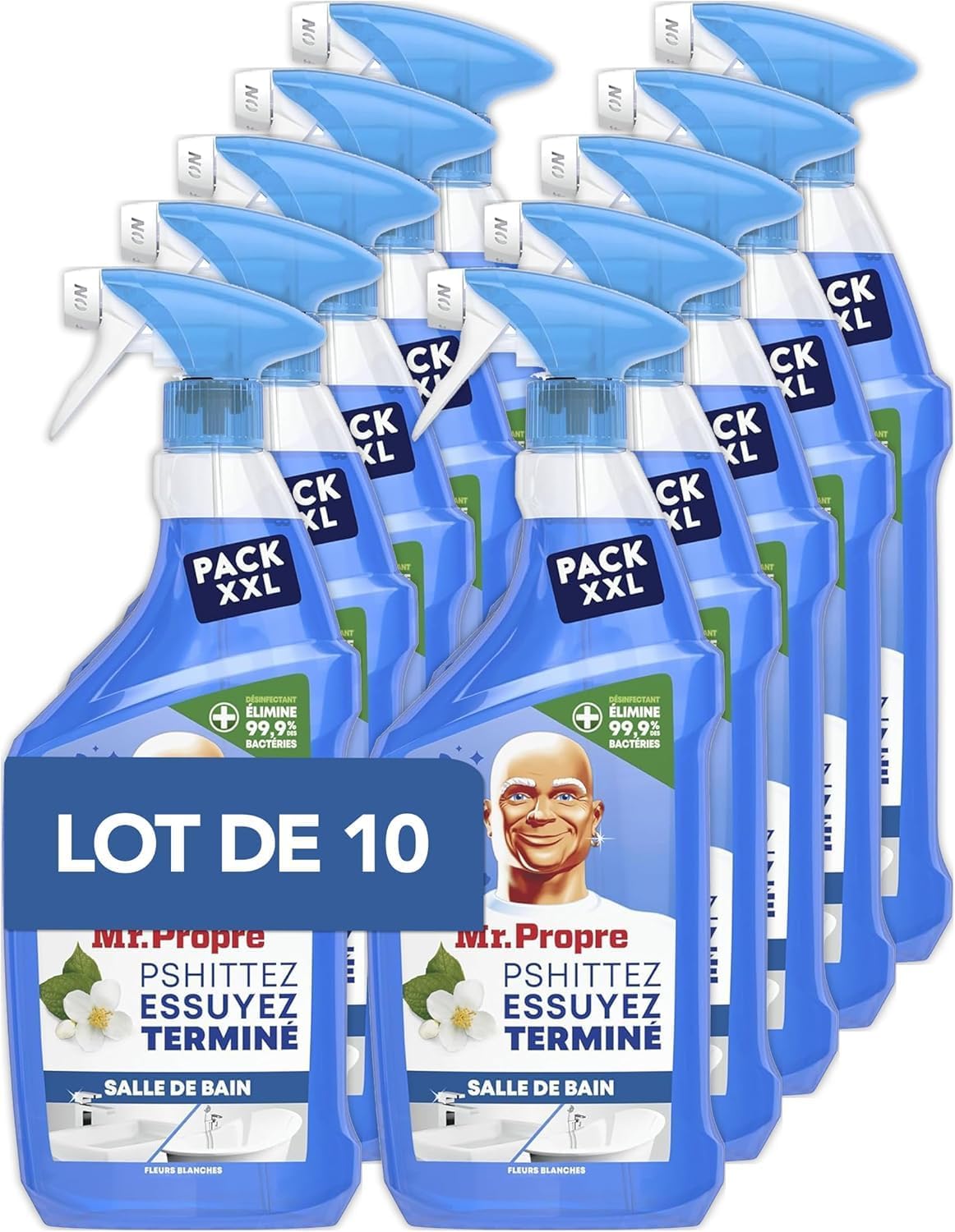 Thumbnail 6 de Mr. Propre Spray Fraîcheur Bains 10 x 80_000ml