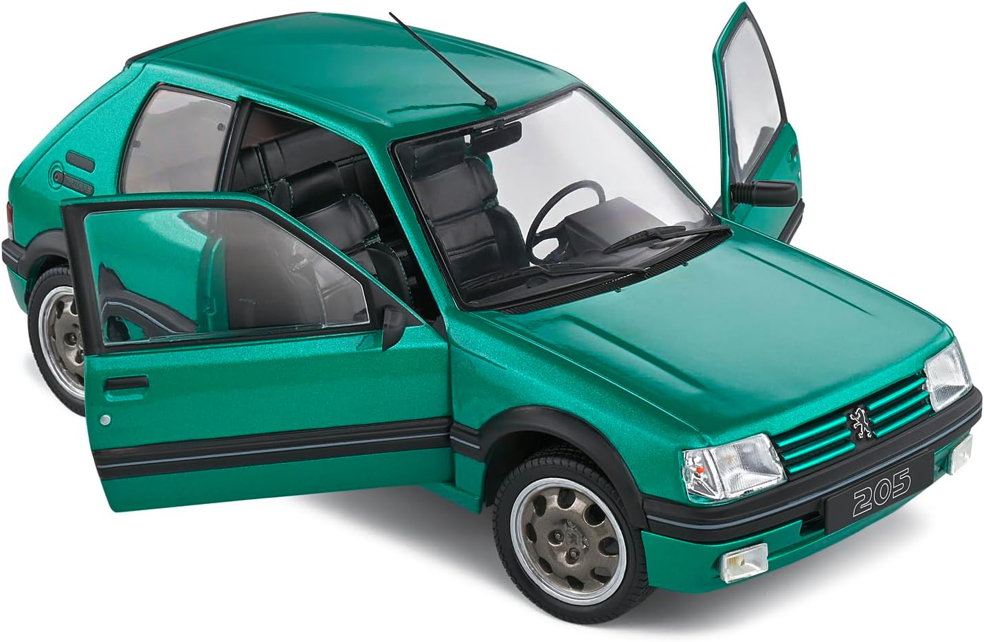 Thumbnail 2 de Solido Peugeot 205 GTi 1992 – metalowy model kolekcjonerski 1:18, zielony