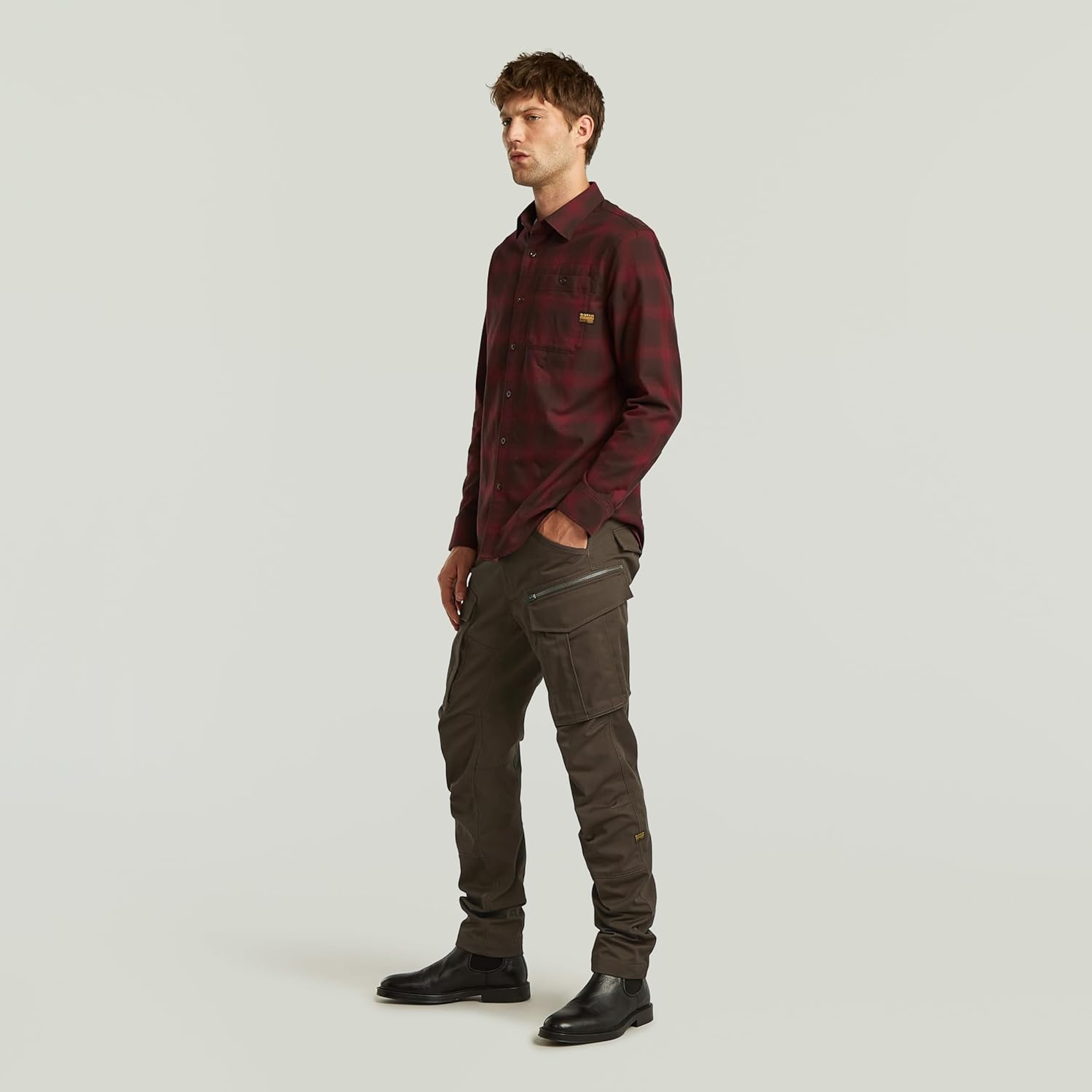 Thumbnail 5 de G-Star Herren Rovic Zip 3D Regular Tapered Pants – robuste Cargo-Jeans mit Reißverschluss