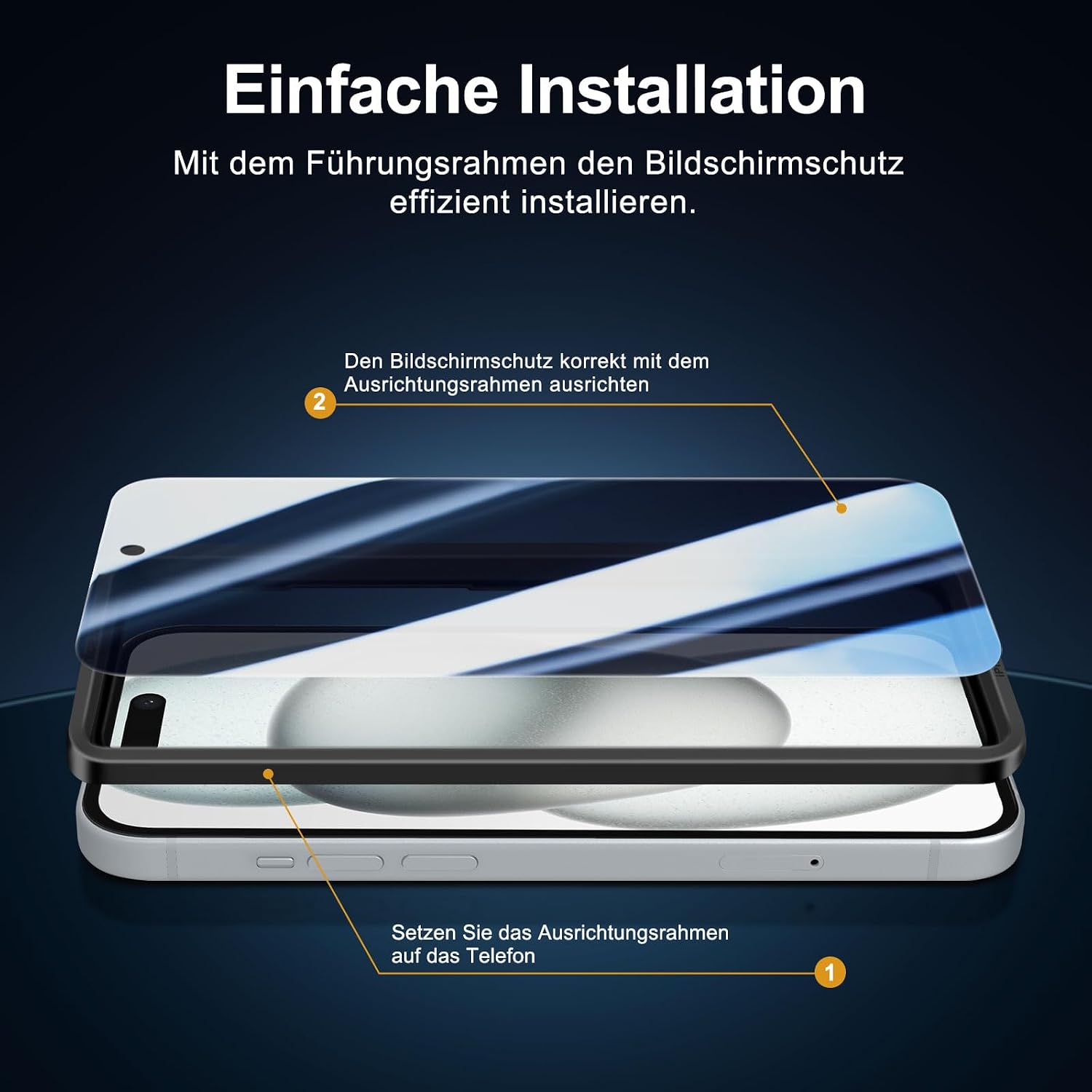 Detalle de NEW'C Sichtschutzfolie 9H für iPhone 16