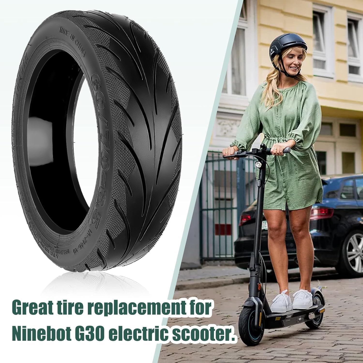 Thumbnail 2 de Prodroam 10 Zoll Tubeless Reifen 60/70-6.5 – selfheilend, pannensicher