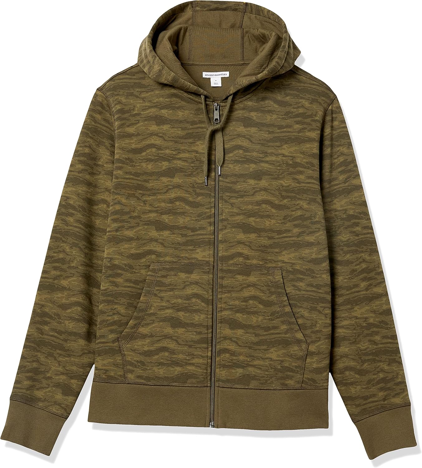Thumbnail 4 de Amazon Essentials Men's Full-Zip Fleece Hoodie (Big & Tall) – Practical Warmth with a Relaxed Fit
