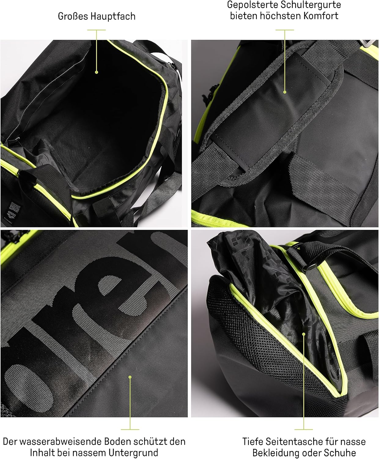 Thumbnail 2 de ARENA Spiky III 40 Duffle-Sporttasche – wasserabweisende Schwimmtasche mit 40 Liter