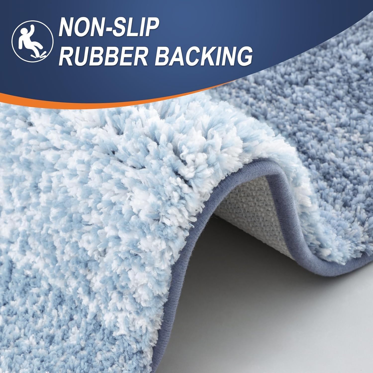 Thumbnail 4 de Smiry Microfiber Bath Mat 60 x 120 cm – Non-Slip, Ultra-Soft & Absorbent
