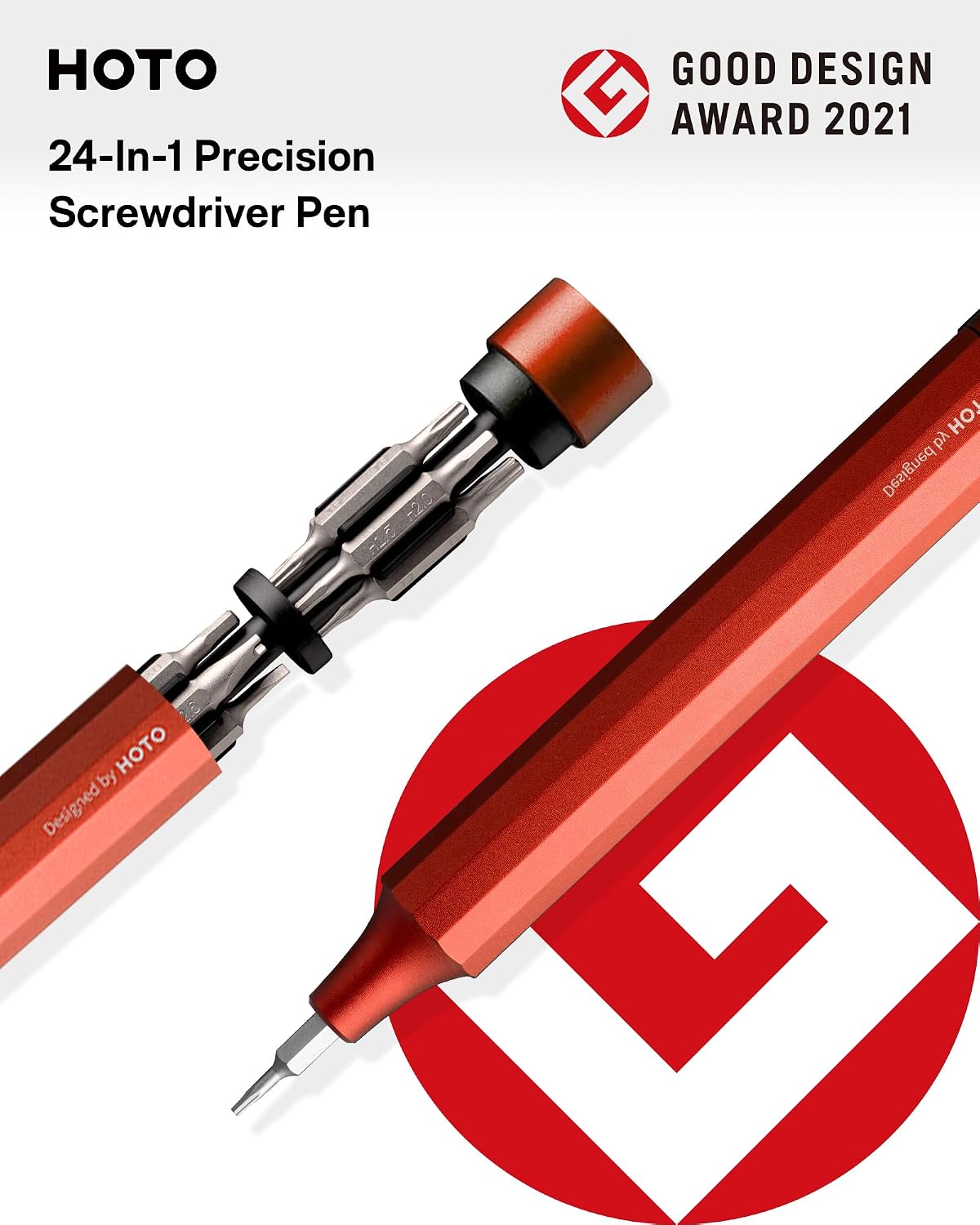 Detalle de HOTO Precision Screwdriver Set, 24-in-1