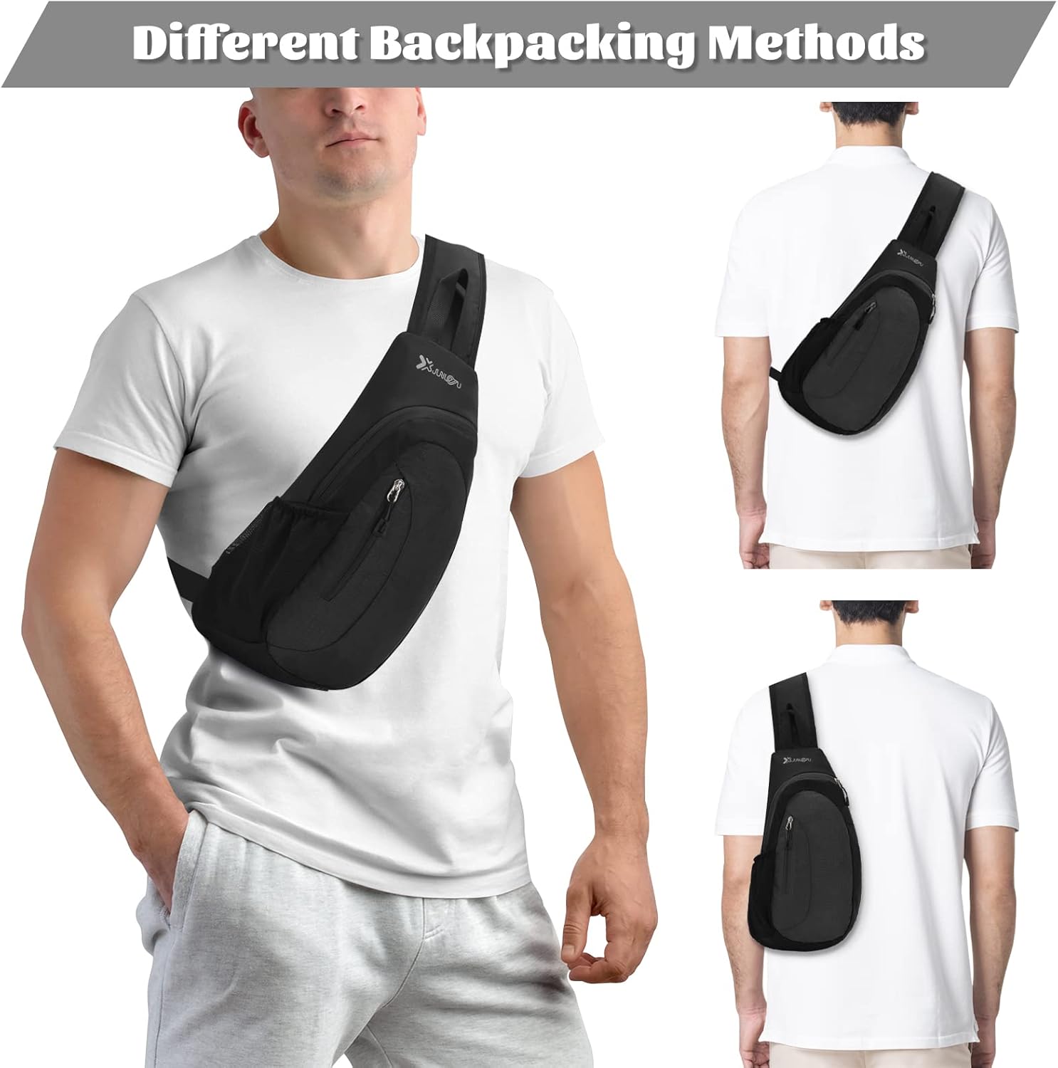 Thumbnail 4 de Januts Sling Bag: Lightweight One-Shoulder Backpack for Everyday Use