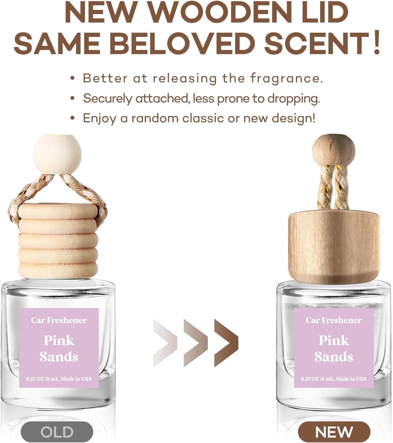 Detalle de C Classy Hanging Car Air Freshener 2 Pack – Pink Sands Diffuser
