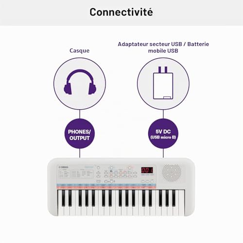 Thumbnail 7 de Yamaha Remie PSS-E30 – Clavier Mini Touches : initiation ludique et portable pour enfants