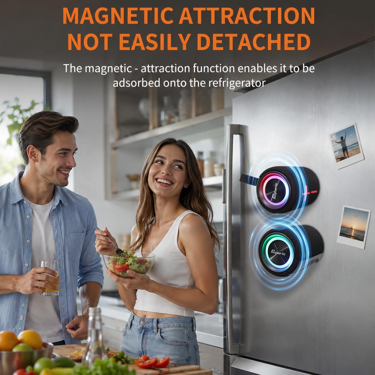 Thumbnail 3 de 2 in 1 Magnetic Dual Splittable Bluetooth Speaker