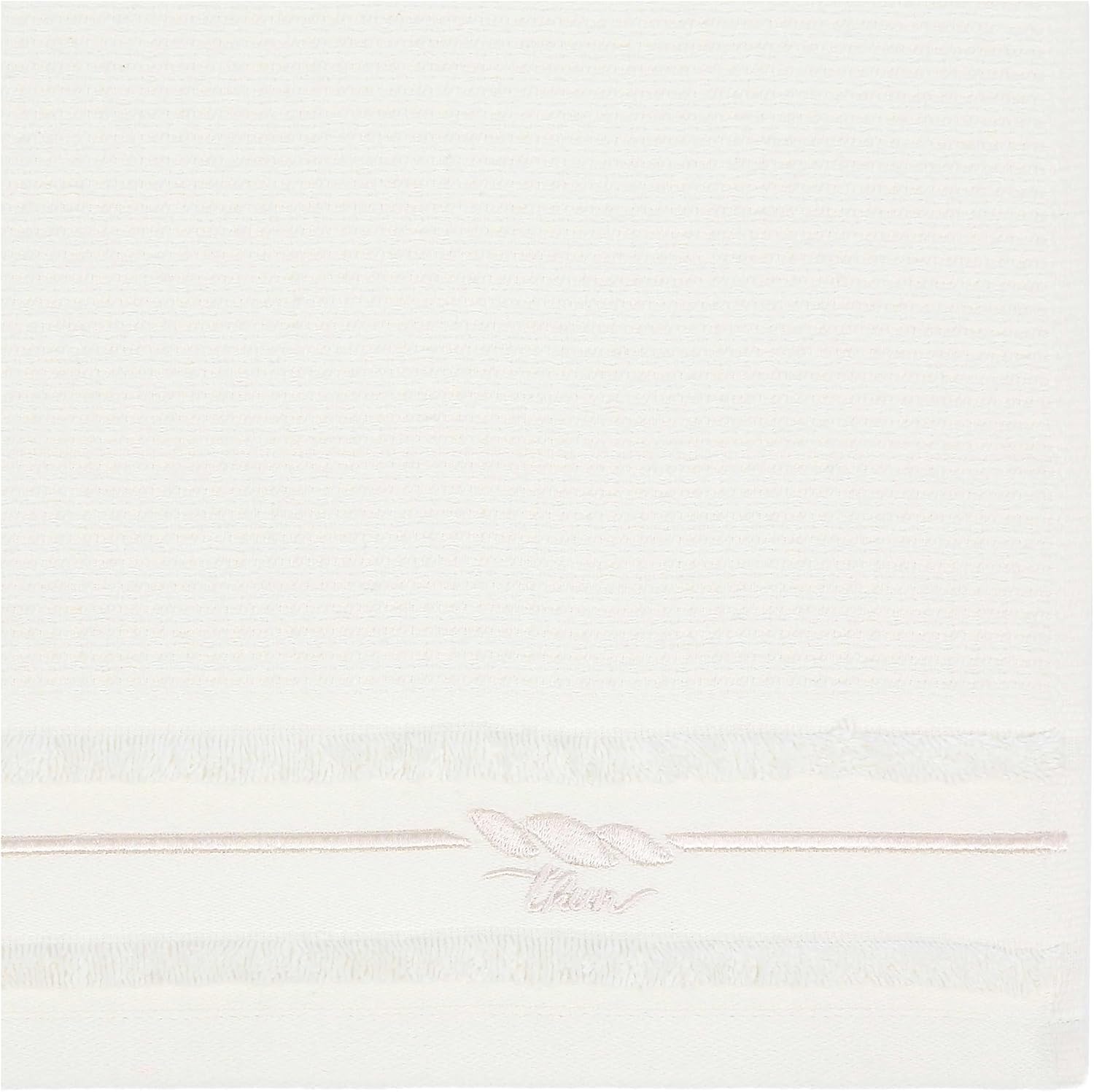Thumbnail 3 de THUN Set 2 asciugamani crema 100% cotone, Collezione Country Bloom – 40x60 cm e 60x100 cm