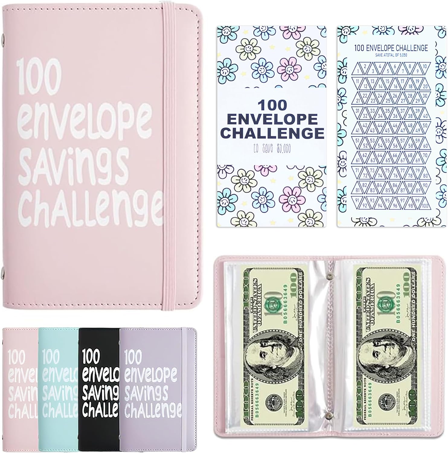 Thumbnail 6 de APMFHO 100 Days Money Saving Challenge Envelope Binder