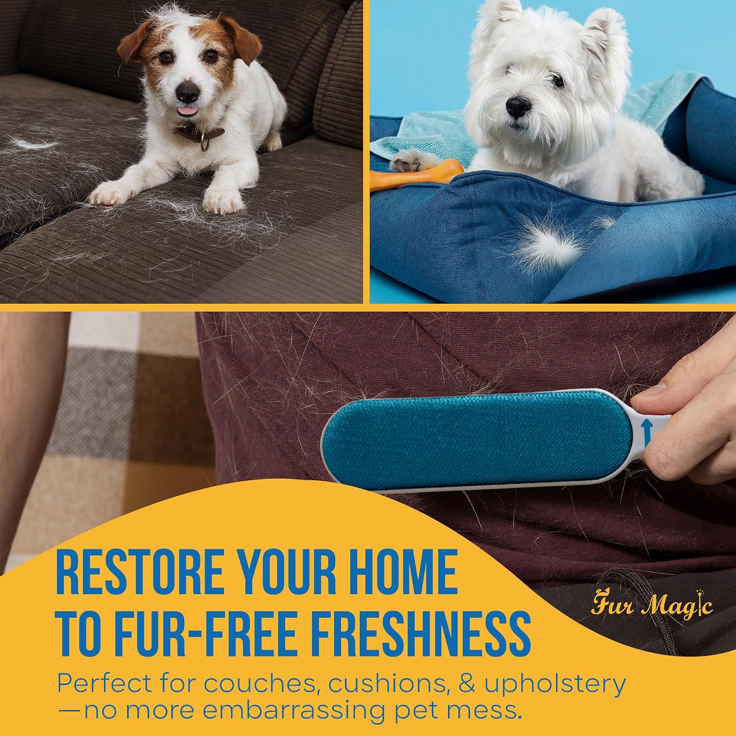 Detalle 2 de Fur Magic Pet Hair Remover lint brush