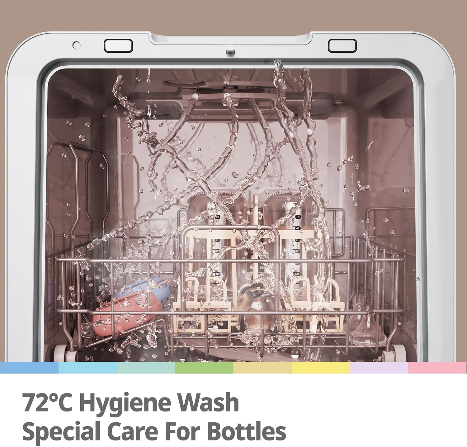 Thumbnail 6 de COMFEE' Table Top Dishwasher No Plumbing with 6L Water Tank