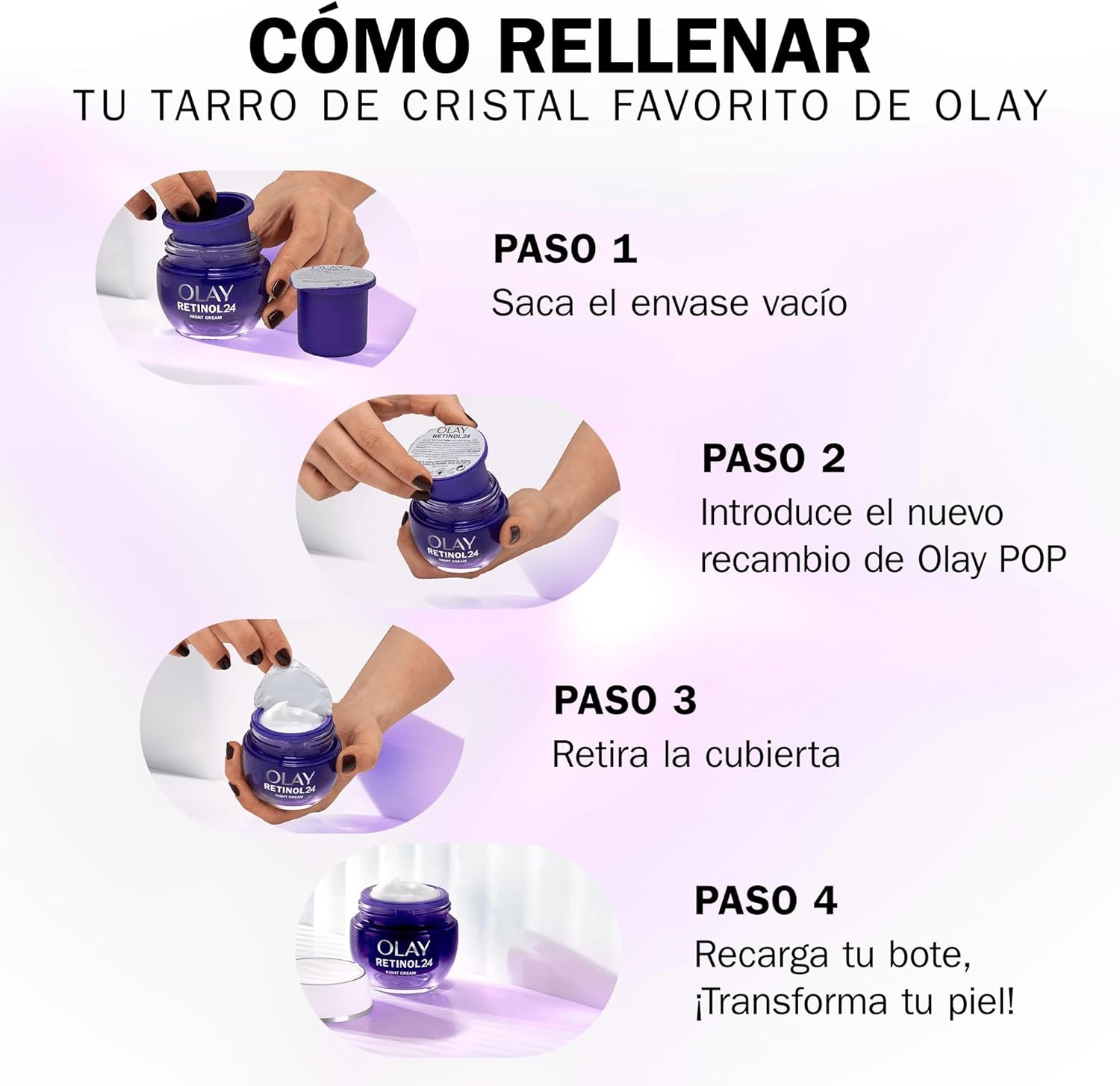 Thumbnail 6 de Olay Retinol24 Crema noche 50 ml Pack 2