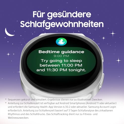 Thumbnail 4 de Samsung Galaxy Watch8 Smartwatch – Fitness‑Coach, Wellness‑Tracker und Schlaf‑Coaching, 40 mm, Graphite, Bluetooth
