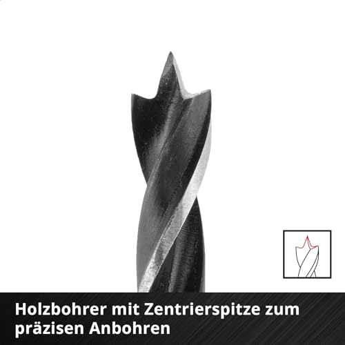 Detalle 2 de Einhell M-CASE 16-tlg. Bohrer-Set – Vielseitige Bohrer für Metall, Holz, Stein