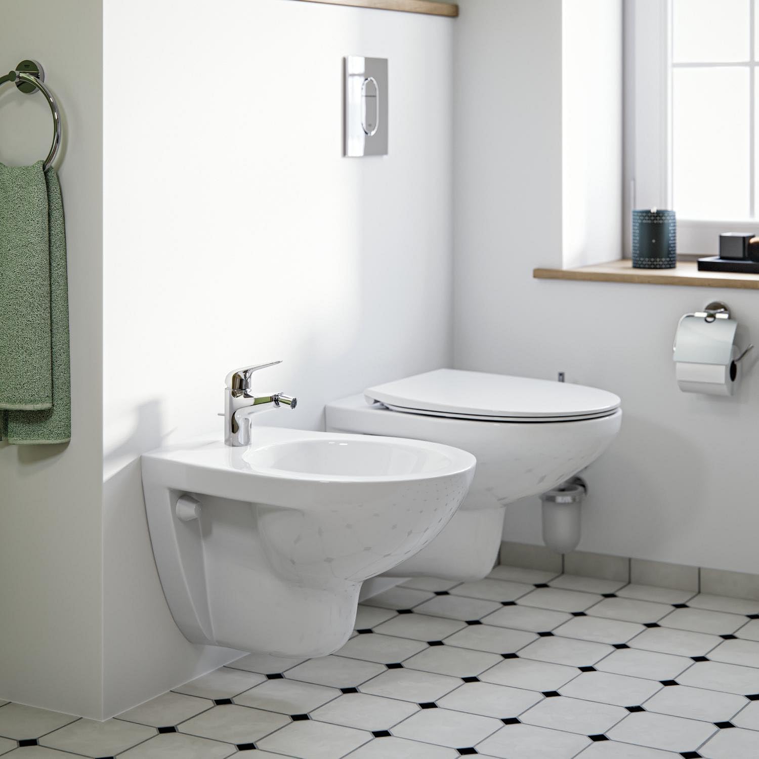 Thumbnail 4 de GROHE Swift Miscelatore monocomando per bidet, cromato 24332001