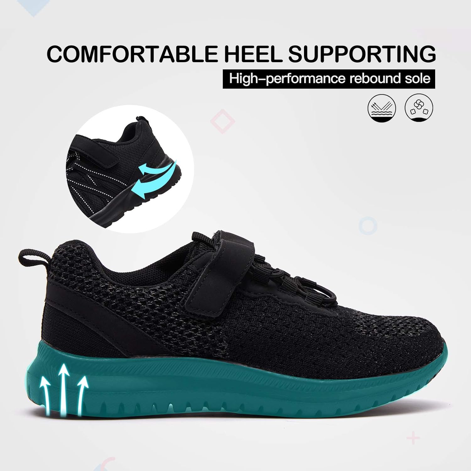 Thumbnail 5 de RUNSIDE Kids Shoes Boys & Girls Sneakers — Lightweight Athletic Walking/Running Tennis Shoes