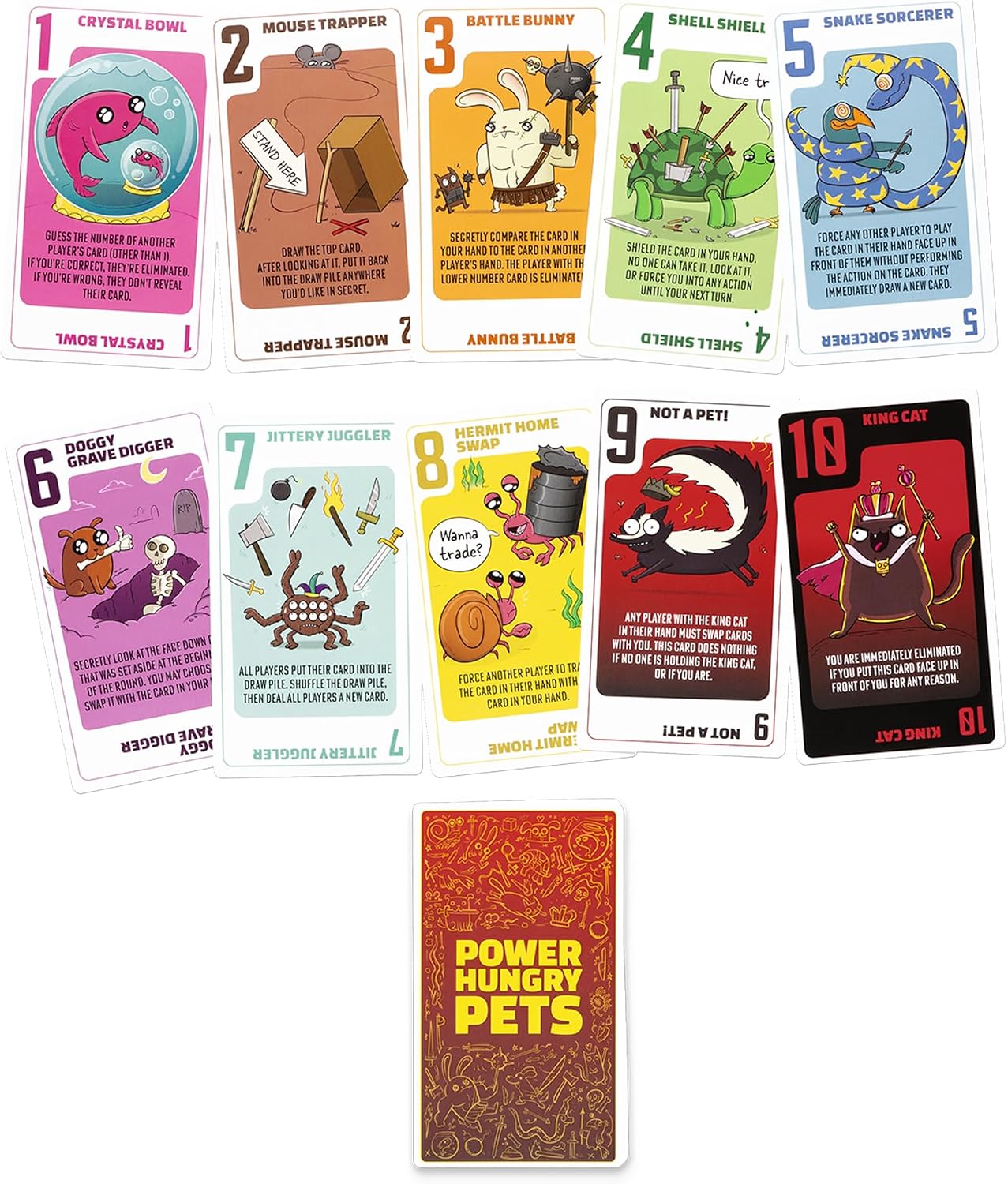 Thumbnail 5 de Exploding Kittens Power Hungry Pets