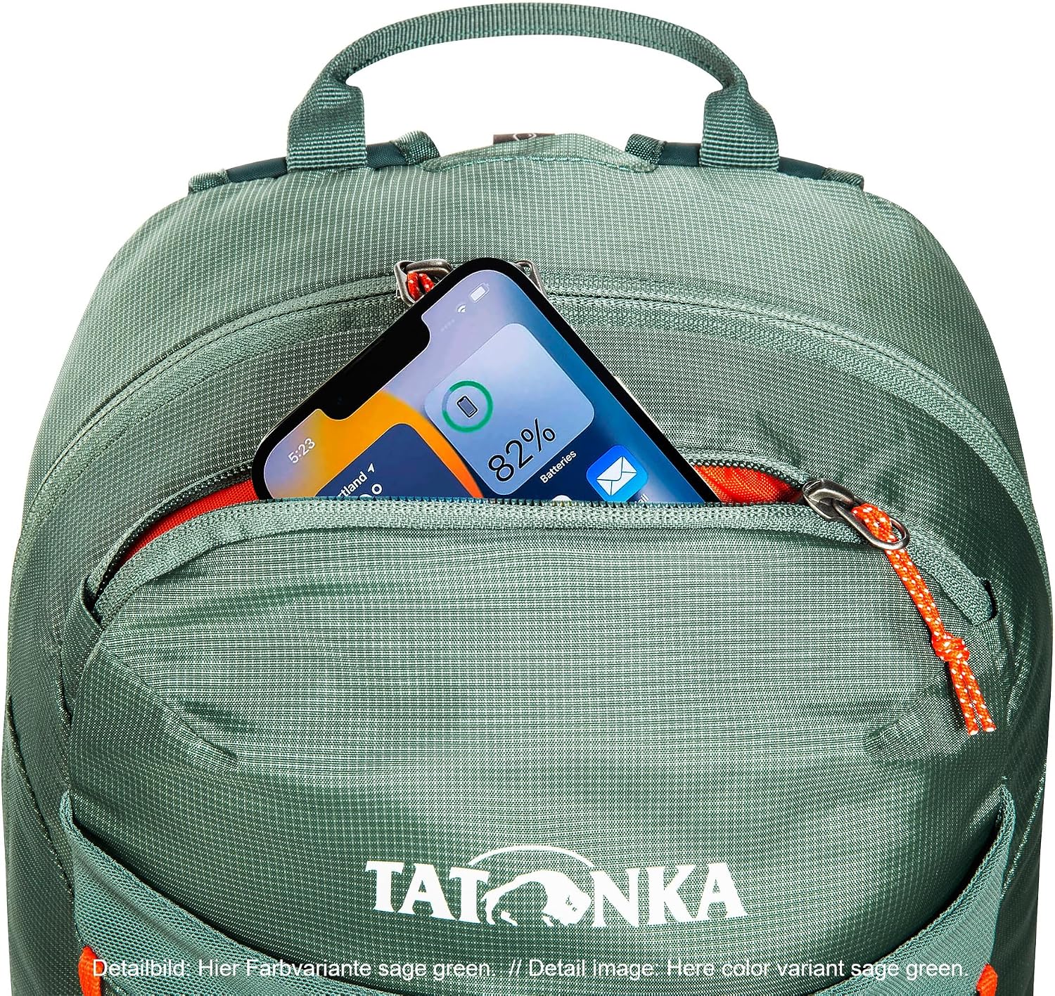 Detalle de Tatonka Active Pack 15 — Sac à dos mixte léger et ajusté, 15 L
