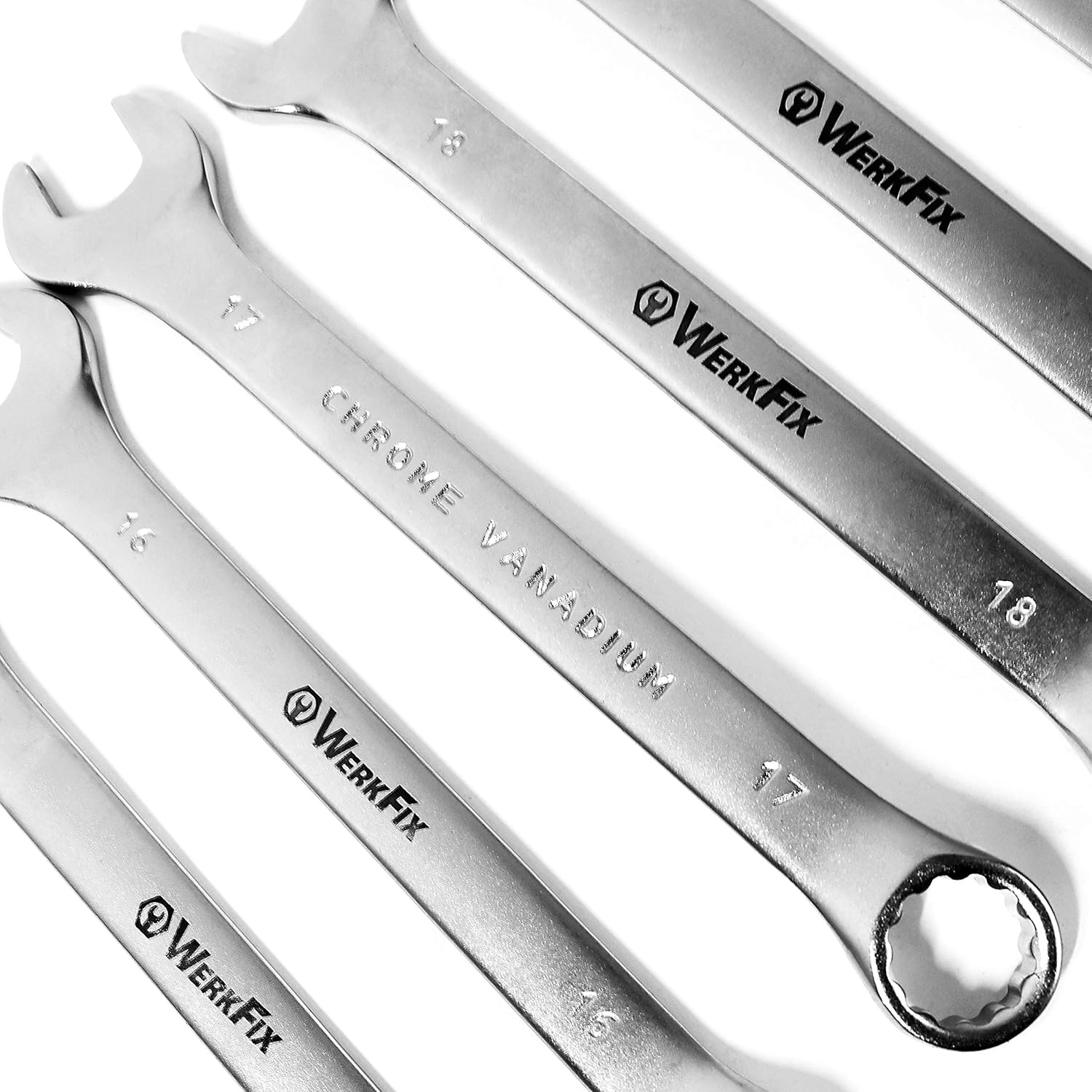 Thumbnail 1 de S&R WERKFIX set 15 chiavi inglesi combinate 6-21 mm (a forchetta fissa e ad anello)