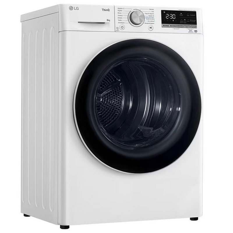 Detalle 2 de LG RH80V9AV4N Secadora de Bomba de Calor 8kg ⚪